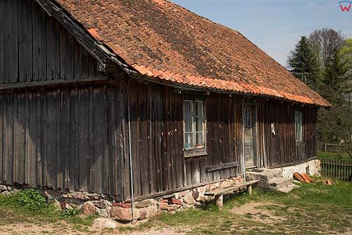_W060063 dom drewniany z XIX wieku w Zełwągach